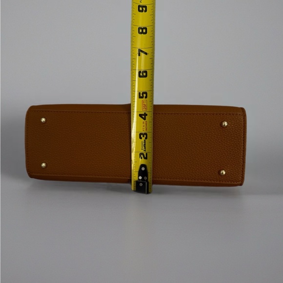 JW PEI Brown Satchel with Gold Accents NWT - Picture 4 of 12